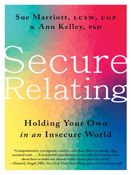 Title details for Secure Relating by Sue Marriott - Wait list